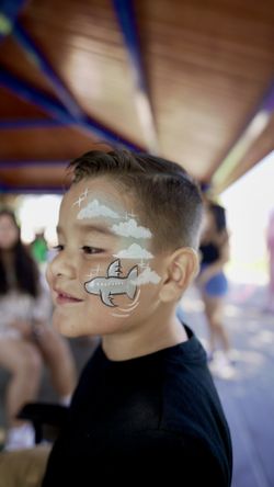 Facepainting Pinta Caritas