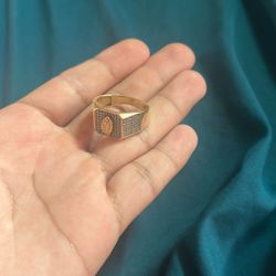 14k Gold Virgencita Ring 