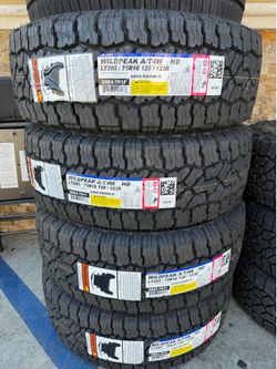 LT285/75/16 FALKEN WILPDEAK AT4W 4 NEW TIRES INSTALLED ✅ INSTALADAS ✅ 🔥