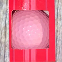 New 3-Pack Box of Pink Golf Balls