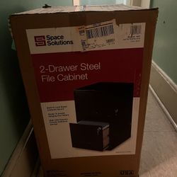 2 Drawer Steel Filing Cabinet 