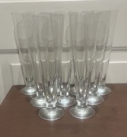 Pilsner Clear Beer Glasses + Pint Glasses