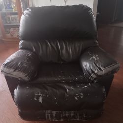 Brown Recliner 