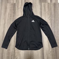 Men’s Adidas Black Climawarm Zip Up Hoodie