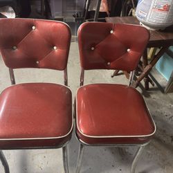Two Red Chairs Made In Usa