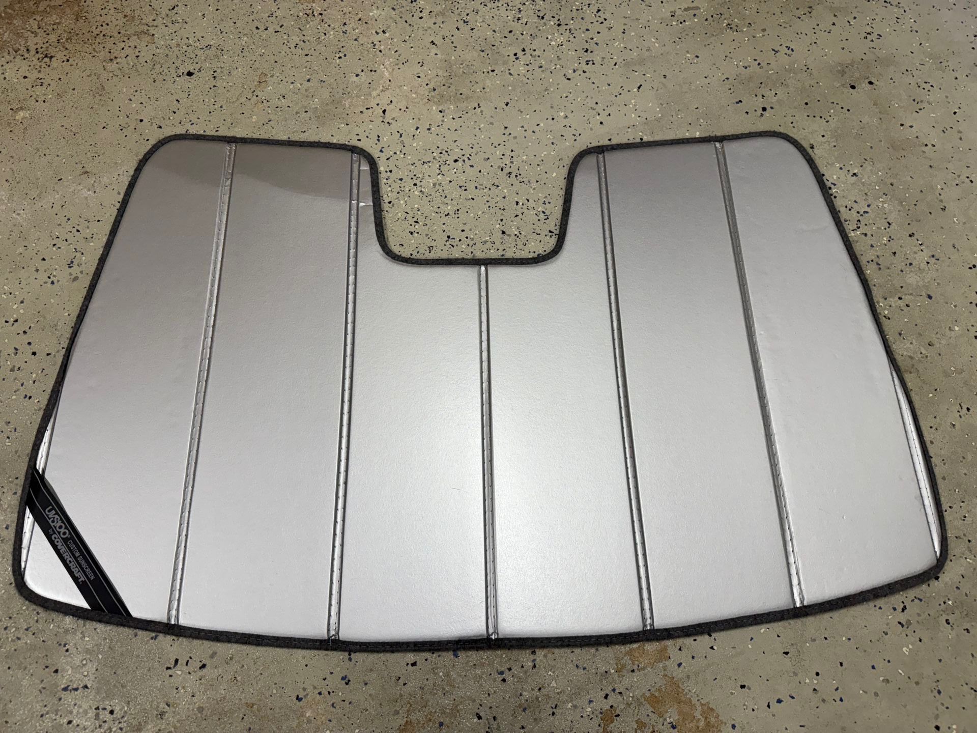 Covercraft UVS100 Custom Sunscreen Fits 2022-2023 Chevrolet Bolt EUV Silver