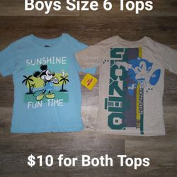 Boys Tops Like New!