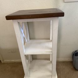 Small Wood Shelf - $10 - Pick Up Only