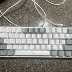 Red dragon 60% White & Grey mini keyboard