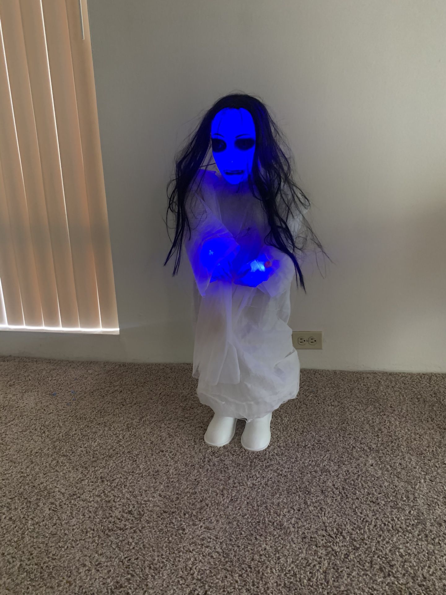 Halloween scary doll