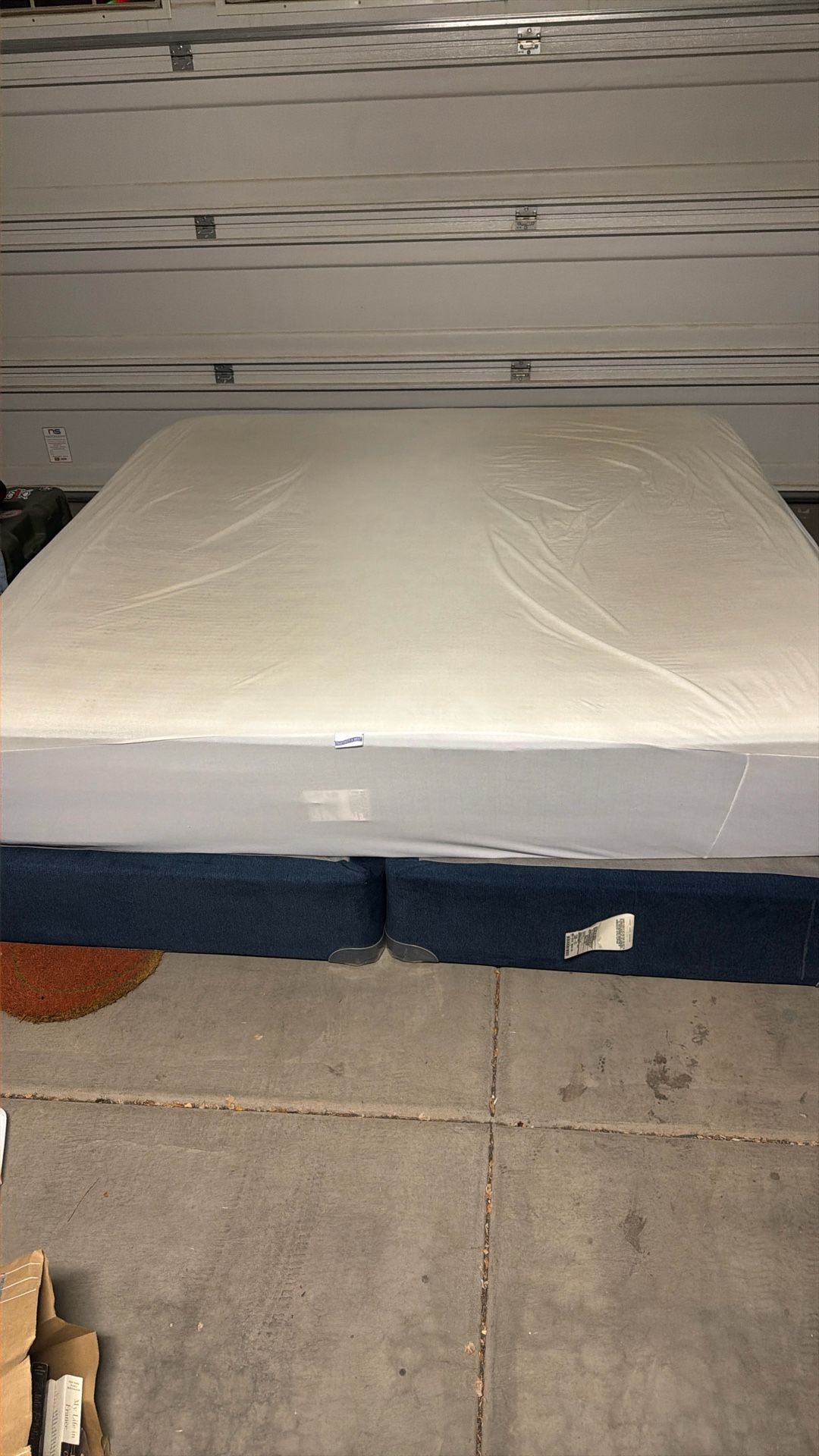 Free King Size Mattress And Box Springs 