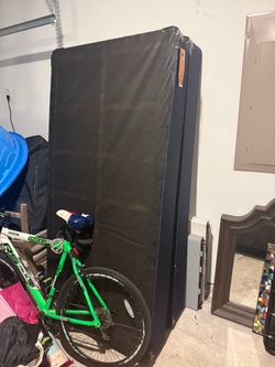 King size box spring set.