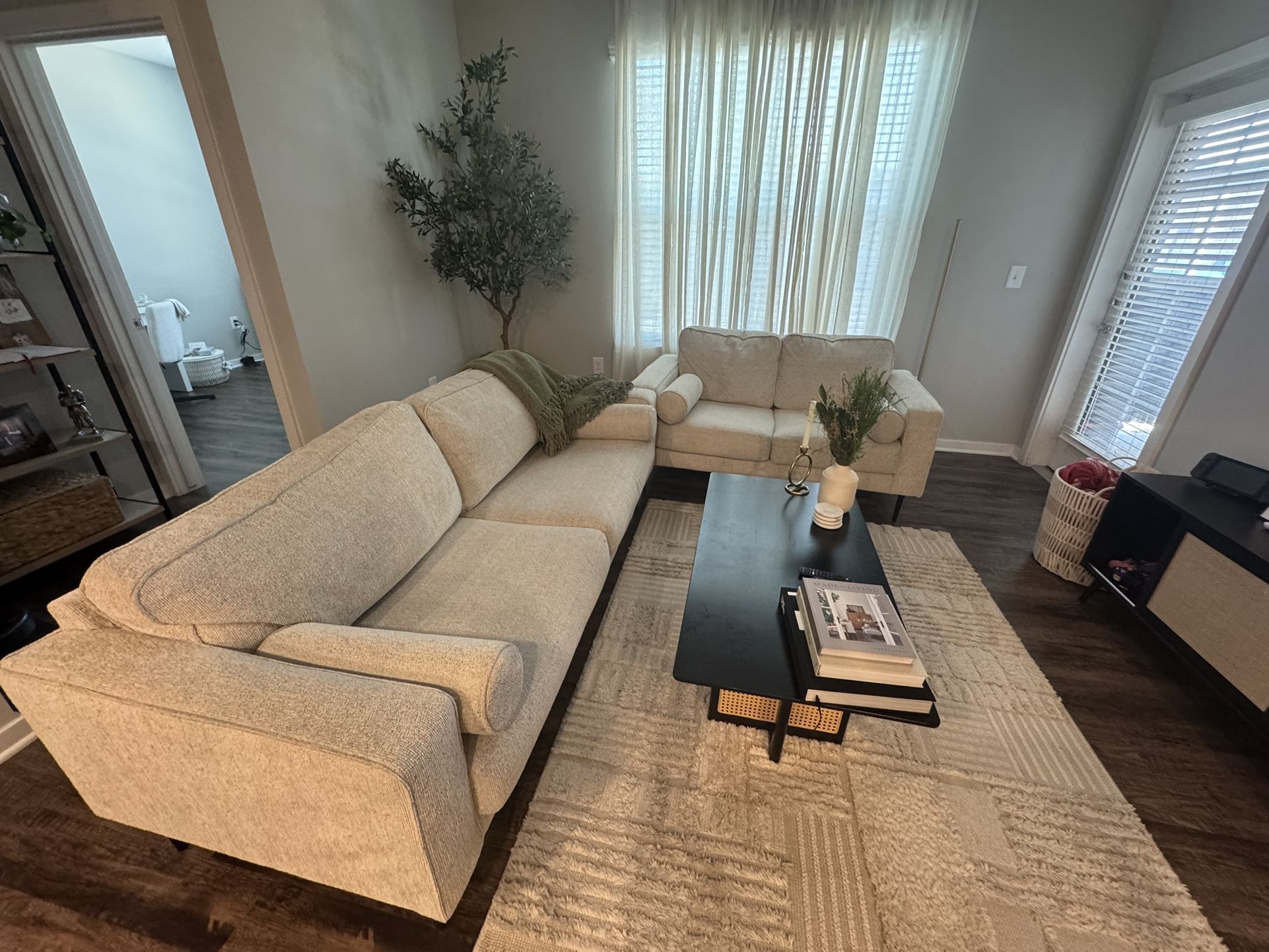 2-Piece Sofa & Loveseat Set - Great Condition