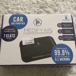 Medify Air MA-CAR Air Purifier with H13 HEPA filter CONDITION:BRAND NEW WITH BOX