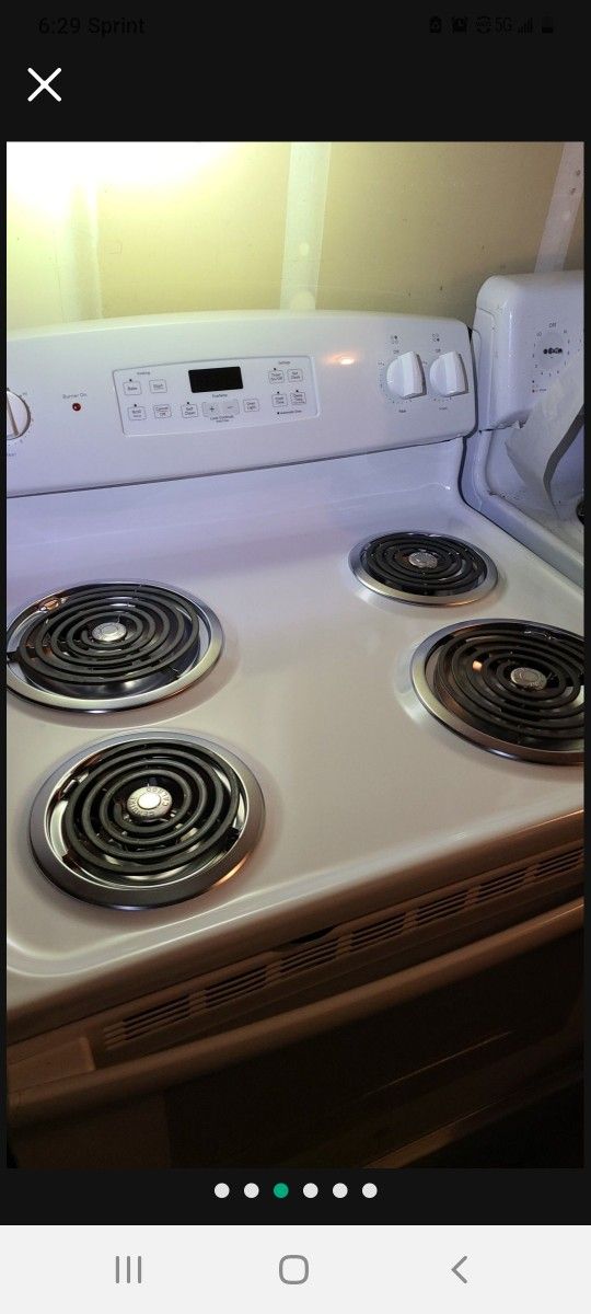 GE electric stove