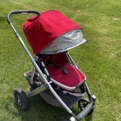 Uppababy Vista Stroller With Bassinet 