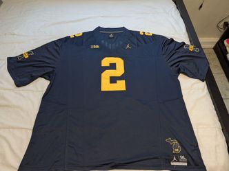Michigan wolverines jersey 5XL