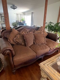 Two beautiful  couches.