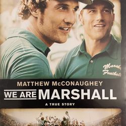 We Are MARSHALL Widescreen Edition (DVD-2006) Matthew McConaughey!
