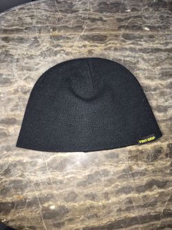 Firm Grip Mens Black Knit Beanie Hat Skull Cap Workwear One Size Winter Warm