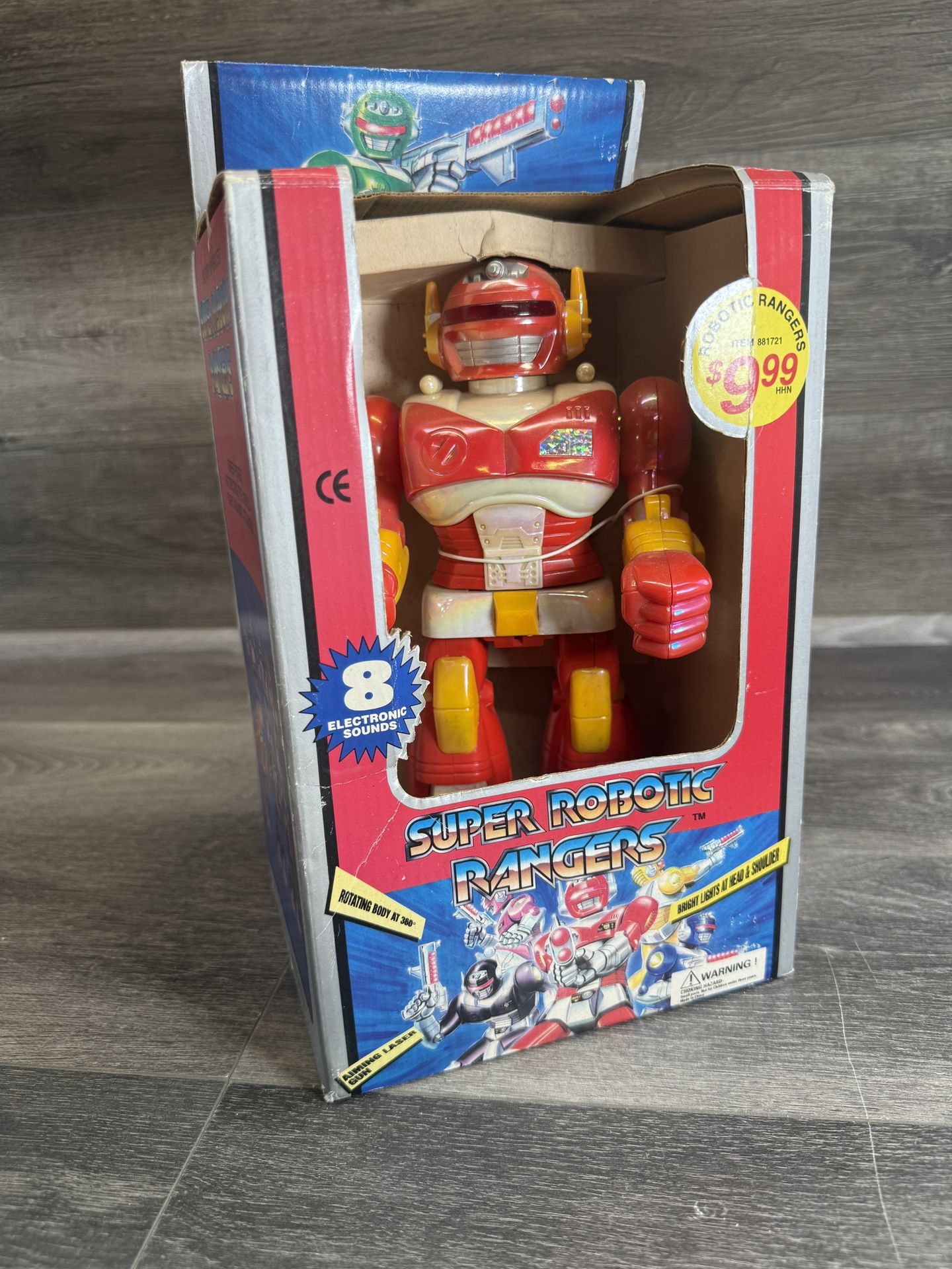 Vintage Super Robotics Red Ranger