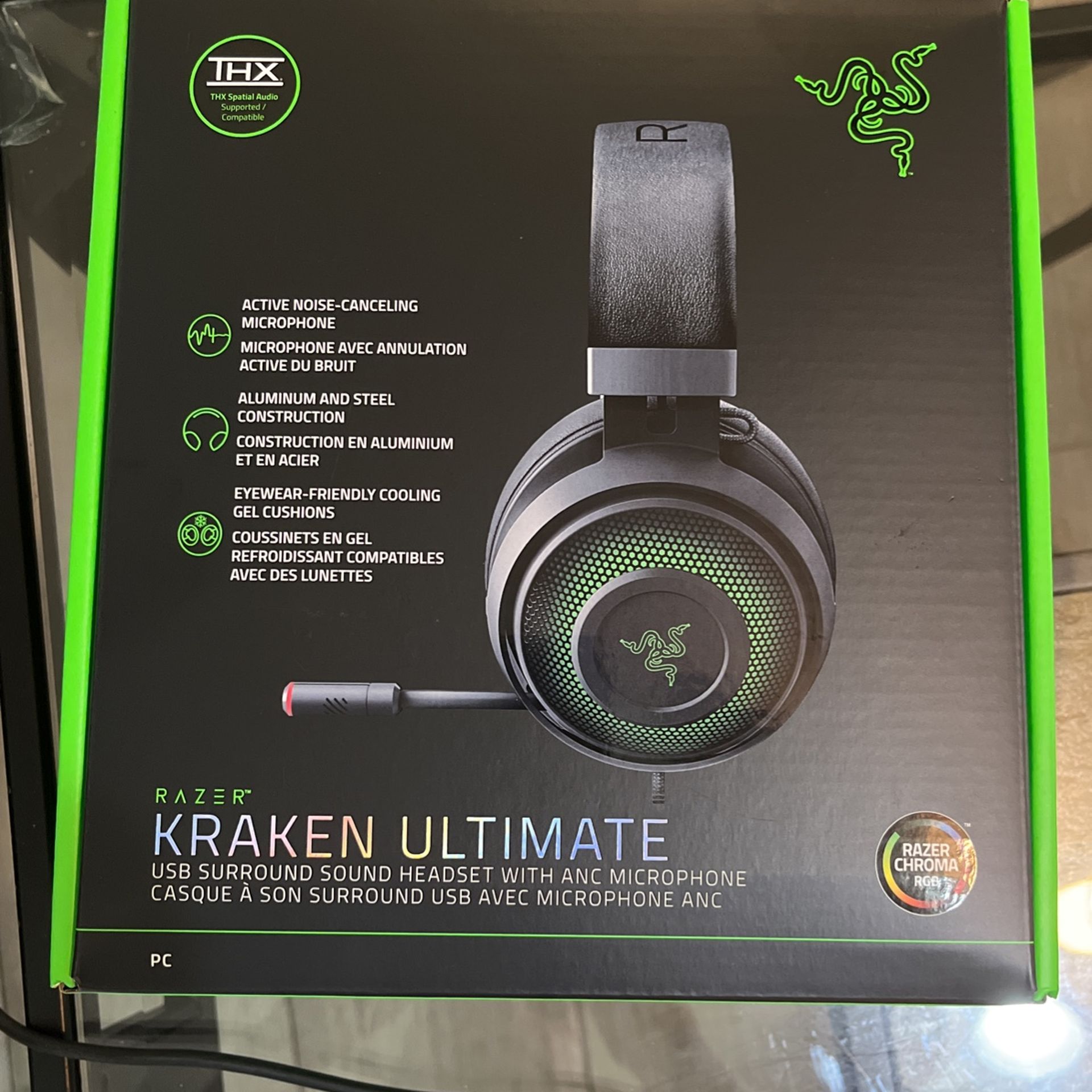 Razer Kraken Ultimate USB Surround Headset And Microphone