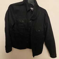 Black Jean Jacket 