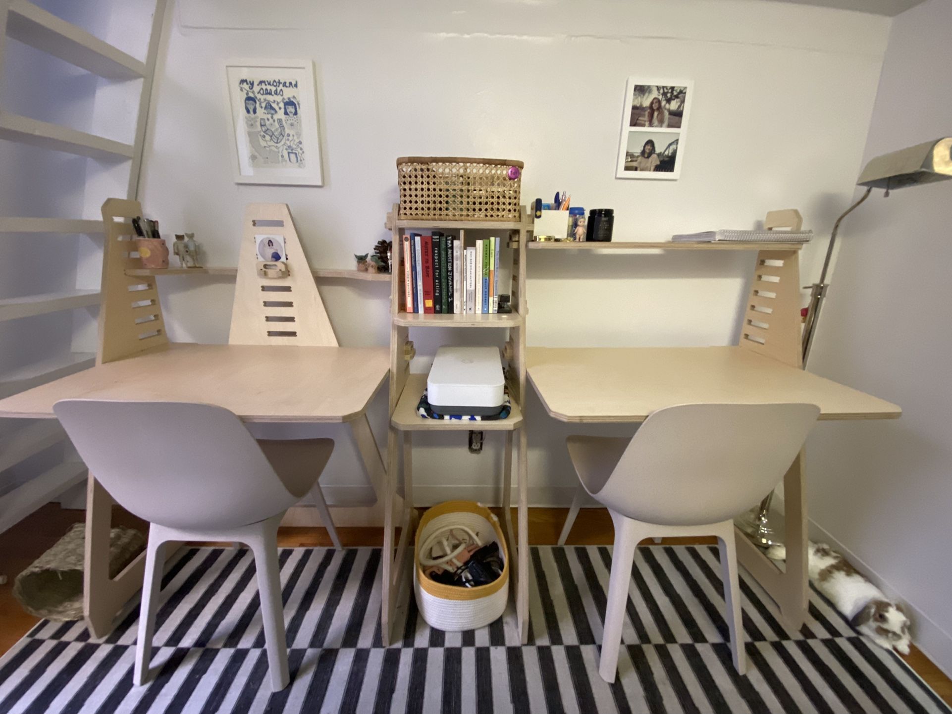 2 Person Desk (fully collapsable) - NEED TO SELL ASAP