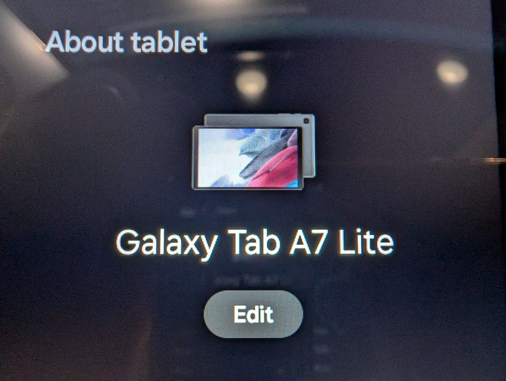 Samsung Galaxy A7 Lite Tablet