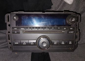 2012 Chevy Impala Factory Radio
