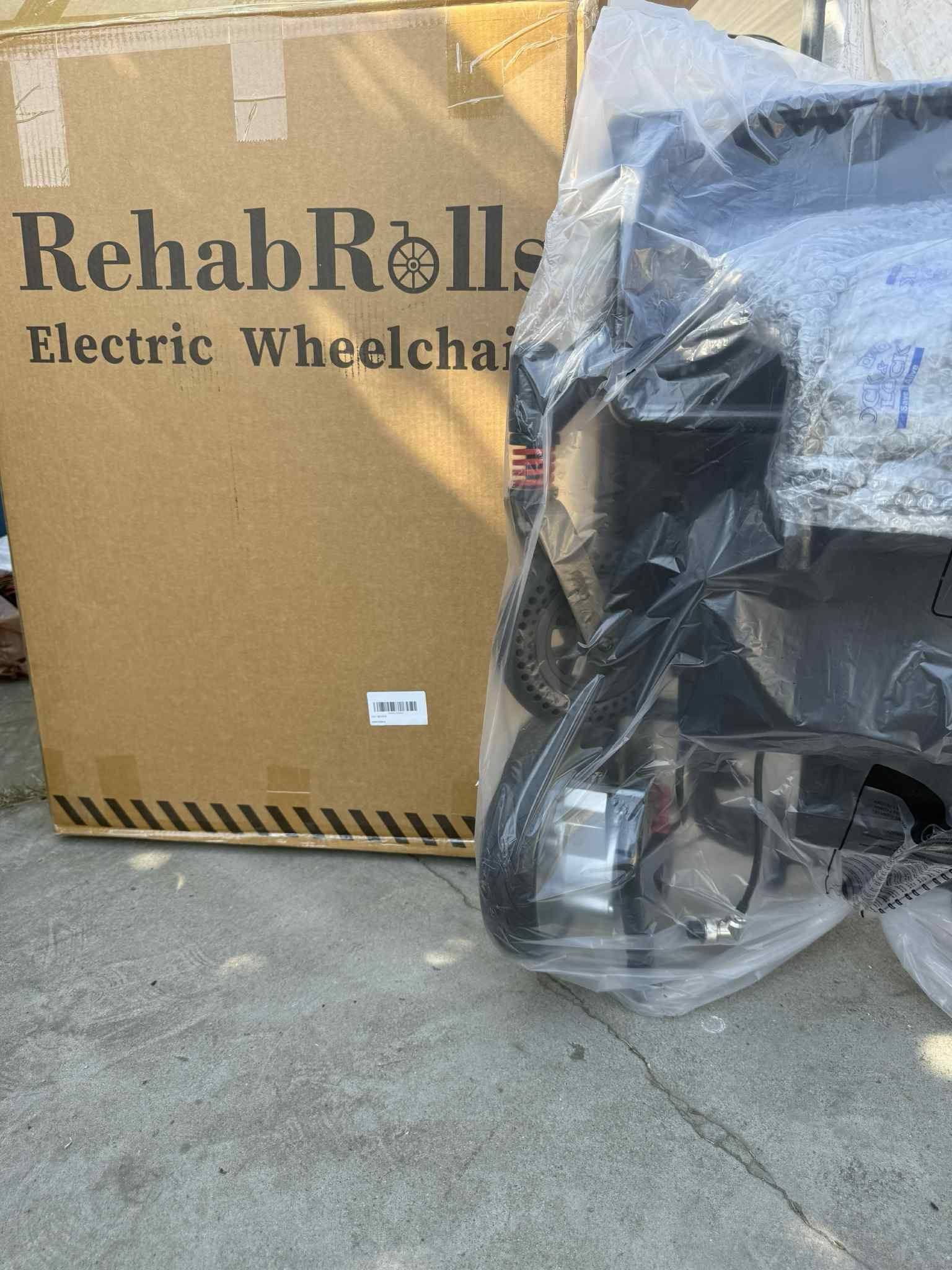 Rehabrolls Electric Wheelchair 🧑🦽 Silla Eléctrica Rehabrolls