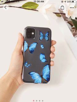 Blue Butterfly Phone Case