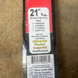 Husqvarna/Murray 21-Inch Mower Blade 