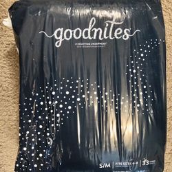 Goodnites, Size S/M, 33 count