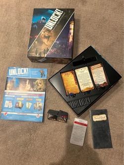 Unlock Card Game, Eacape Room inspired