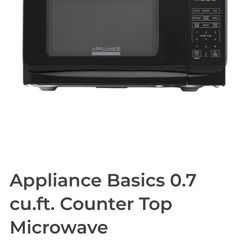 Black Microwave