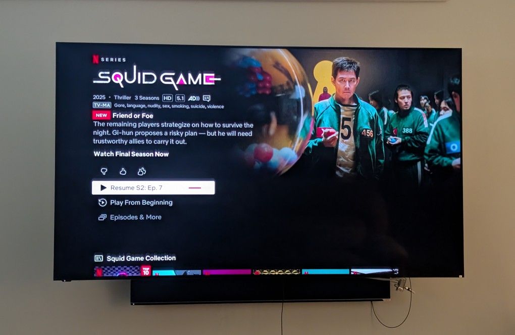 65" Vizio TV P Series 