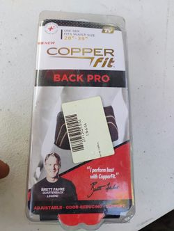 Copper Back Brace 