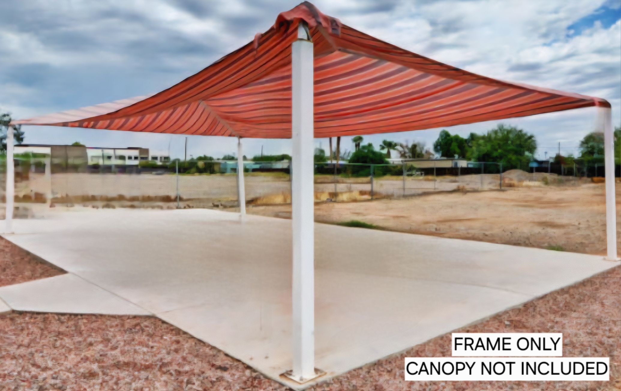 20’ X 30’ HEAVY DUTY METAL CANOPY FRAME