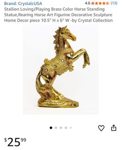 Standing Statue Horses (2)