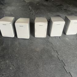 Set of 5 Sony Surround Sound Speakers- SS MSP1