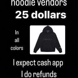 Essentials Hoodie Vendor