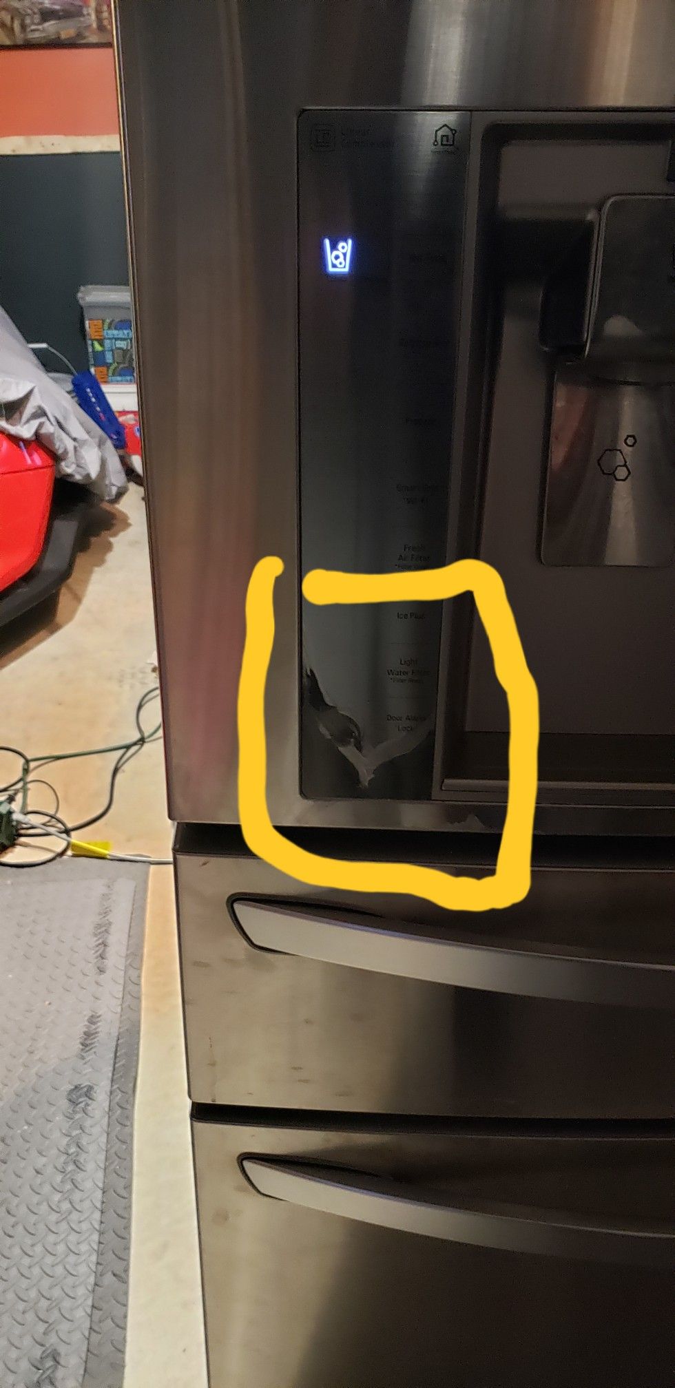 LG Smartview Fridge