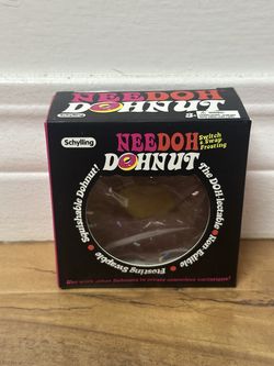 Generic Not Needoh Brown Chocolate Sprinkles Dohnut Squishy