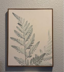 Botanical Fern Canvas Wall Art