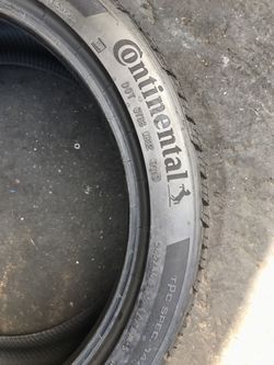 Continental tires set of 4