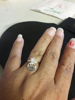 14kt gold ring, New.