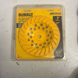 Dewalt 7” Turbo Diamond Cup Wheel 