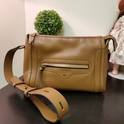 MK Carine Leather Crossbody