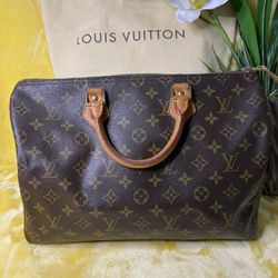 Authentic LV Monogram Speedy 35